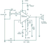 LM 3886 Amplifier Circuit Diagram(이미지 포함)