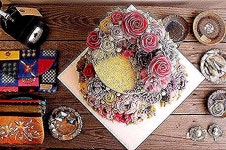 decorating #cake #weddingcake #flower #creamcake #decorating #sweet #앙금플라워 #앙금플라워케익 #떡케이크 #앙금… in 2020 | Cards