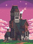 도트 (pixel art)에 있는 Puyu님의 핀 | 그래픽, 도트 게임, 건물