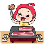 얌냠의 쌍콤한 멘트 | 귀여운 사랑 만화, 재미있는 gif, 생일 축하 그림