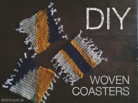 diy woven coasters | 마크라메