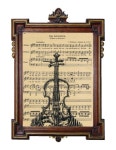 CELLO Classical Instrument Sheet Music Upcycled Art Print Illustration Upcycled Book Page Antique Vintage Book Print(이미지 포함)