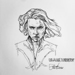 [펜화] 블랙 위도우 / 어벤져스2,스케치,그림,드로잉,일러스트,낙서,sketch,penart | 스케치, 스케치북, 그림