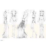 Fashion Illustration Design 디자인 디벨롭을 하다보면 어떨 땐 같은 주제와 디자인 컨셉 아래 디자인을 했어도 전혀... 