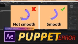 After Effects Tutorial – How to Make a Smooth Rig with Puppet Tool 🔥🔥 | 애프터이펙트, 모션 그래픽, 모션 디자인