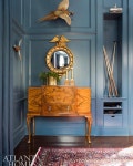Such a fun Billiards Room 🎱, for some wonderful clients... love this rich blue — interiors… | 인테리어, 당구장, 가구