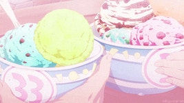 [ 자료공유 ] 파스텔 색감 소녀감성 움짤 공유 : 네이버 블로그 | Aesthetic anime, Anime gifts, Anime bento