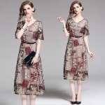 Pin de 유정임 em 여성 패션 | Vestido crepe, Crepes