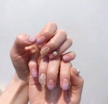 • Nail Design 자개 네일 ✨영롱함보소~! 2019 : 네이버 블로그 | 옴브레 네일, 네일 아이디어, 네일 디자인