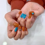 beauty#nailpolish#naildesigns#역곡네일#손스타그램#일상#ネイルアート #네일#… in 2020 | Gel nails, Trendy nails, The face shop