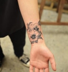 roseofsharontattoo#flower#flowertattoo#linework#linetattoo#tattoo_grain#타투이스트그레인#무궁화#무궁화타투#꽃타투#라인워크