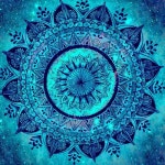mandalalove | 만다라 그리기, 추상화, 젠탱글 패턴