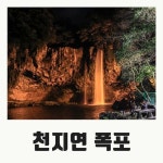 천지연 폭포 입장료와 관람시간 | Waterfall, Outdoor, Water