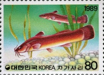 Korea 1989 자가사리 | 우표