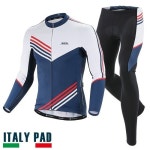 [엑스윈스포츠] 자전거의류세트할인 / 엠씨엔 [VENTUS SET] 긴팔져지 9부타이즈 세트 / 흡한속건 스판원단과 이태리 EIT패드가... 