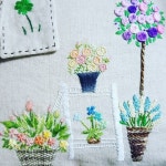 #handmade #자수수업 #프랑스자수 #자수쿠션 #야생화자수 #액자 만들기 #소통해요 #문화센터 #안산고잔동 #안산중앙동 #안산 #시흥 #수원 #인천... 