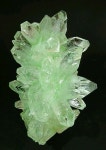 Fluorapophyllite (K) - Maharashtra,India.Via fabresminerals.com | 원석, 보석, 수정