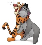 Tigger and Eyeore, my wrist tattoo | 곰돌이 푸
