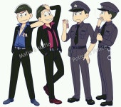 [오소마츠상 번역/마피경찰/카라오소] 마피아와 경찰 : 네이버 블로그 | 경찰, 만화, 그림