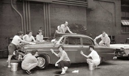 All hands car wash! | 디자인
