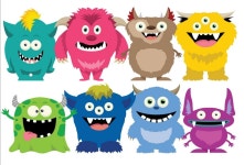 지안디자인 컴퍼니님의 이미지-귀여운몬스터 이미지