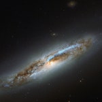 Spiral Galaxy NGC 4388 | 은하, 우주