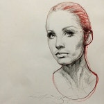 Pin by 김일 on sketches | Anatomy art, Portrait drawing, Art