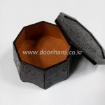 (두리한지공방)다용도미니팔각상_검밤옻칠마감 | 공예, 블로그