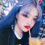MolBa #하트실핀 #박언니 거임 #악세서리는박언니 | Garotas asiáticas, Cabelo colorido, Cabelo