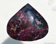 Russian Eudialyte Gemstone Cabochon Hand Crafted by LEXX STONES 82.5 Carats(이미지 포함)