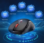 VicTsing 6버튼 무선 마우스 $5.99 | 무선