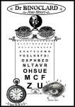 Vintage eye chart | 안경