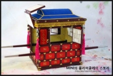 전통미니어쳐 꽃가마 | 가마, 강좌, 자료실