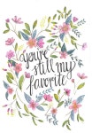 Youre still my favourite Print Botanical Print Floral | 수채화
