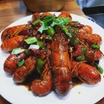 #첫줄 #첫줄안녕 #마라롱샤#마라가재#양꼬치#설원#고량주#마파두부#신혜양꼬치#마라탕 . . . . . . . . . .  .  #food pins daily  #첫줄 #첫줄안녕... 