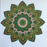 Mandala klaar | 색