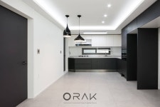 서현동 동양파크빌 / 30평형 아파트 인테리어 모던스타일 주방 by 오락디자인 모던 | 호미파이 & homify | 인테리어, 아파트, 인테리어 아이디어