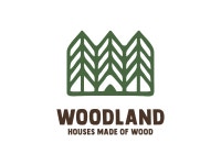 Woodland | 로고 디자인, 로고, 숲