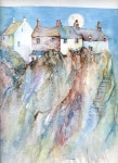 This is a mixed media experiment with watercolour | 유화, 수채화 아트, 그림