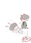 태랑이 일상 | Bts chibi, Vkook fanart, Bts drawings