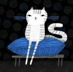 Imagem de Art por 운수 주 | Illustration, Gatos, Animais