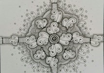 Tangle Frunky made by Francine Derks CZT 17. | 패턴 아트