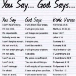 Its not what you say its what God says | 성경 공부, 인용구, 성경 구절