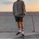 Free(~110) ✅price : DM문의👋🏽 ✅model : 175/69kg ———————————— 🚚 hàng k… | Gym men, Mens gym short... 