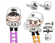 빔빔 on | Got7 fanart, Fan art, Kpop fanart