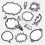 CLIPARTKOREA 클립아트코리아 :: 통로이미지(주) www2.clipartkorea.co.kr | 말풍선, 흑백, 감정