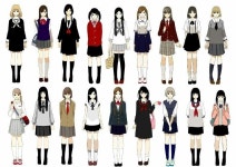 예쁜 남녀공학 교복 : 네이버 블로그 - 2020 | 패션 그림, 교복, 패션 스케치