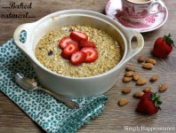 Baked Oatmeal - Simply Happenstance | Recipe | Brunch egg dishes, Recipes, Baked oatmeal