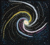 Celestial Beadwork by Margaret Nazon Depicts the Universe in Stylized Stitches in 2020 | Unique artwork, Stylized, Bead work