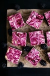 Blackberry Cheesecake Brownies - Broma Bakery | 요리법 | 브라우니, 음식